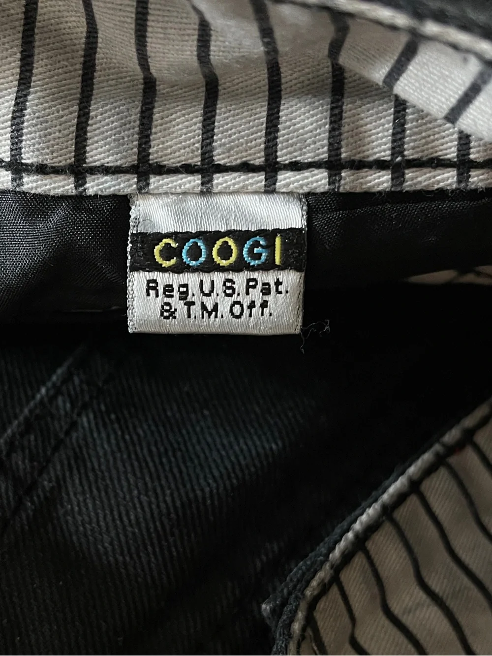 Coogi Baggy Black Jeans Size 44 x 34